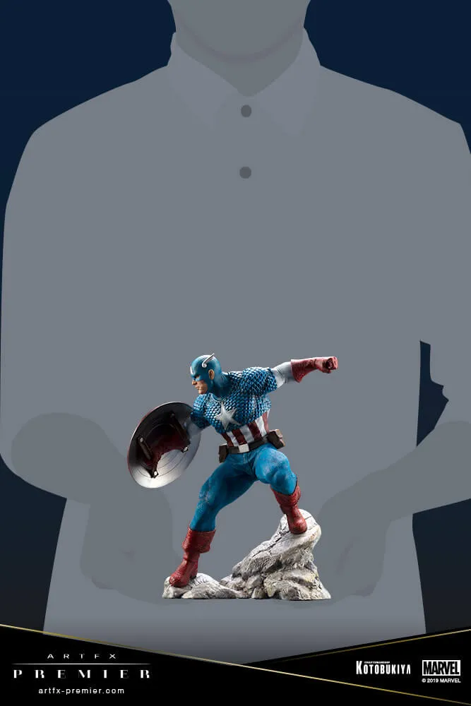1:10 Marvel Universe - Captain America Premier Statue ARTFX MK282 Kotobukiya