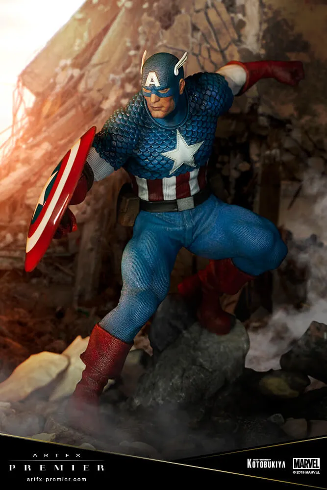 1:10 Marvel Universe - Captain America Premier Statue ARTFX MK282 Kotobukiya