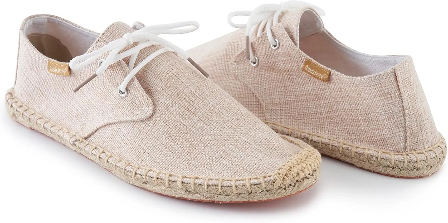 Alexis Leroy Lace Up Unisex Adults Espadrilles