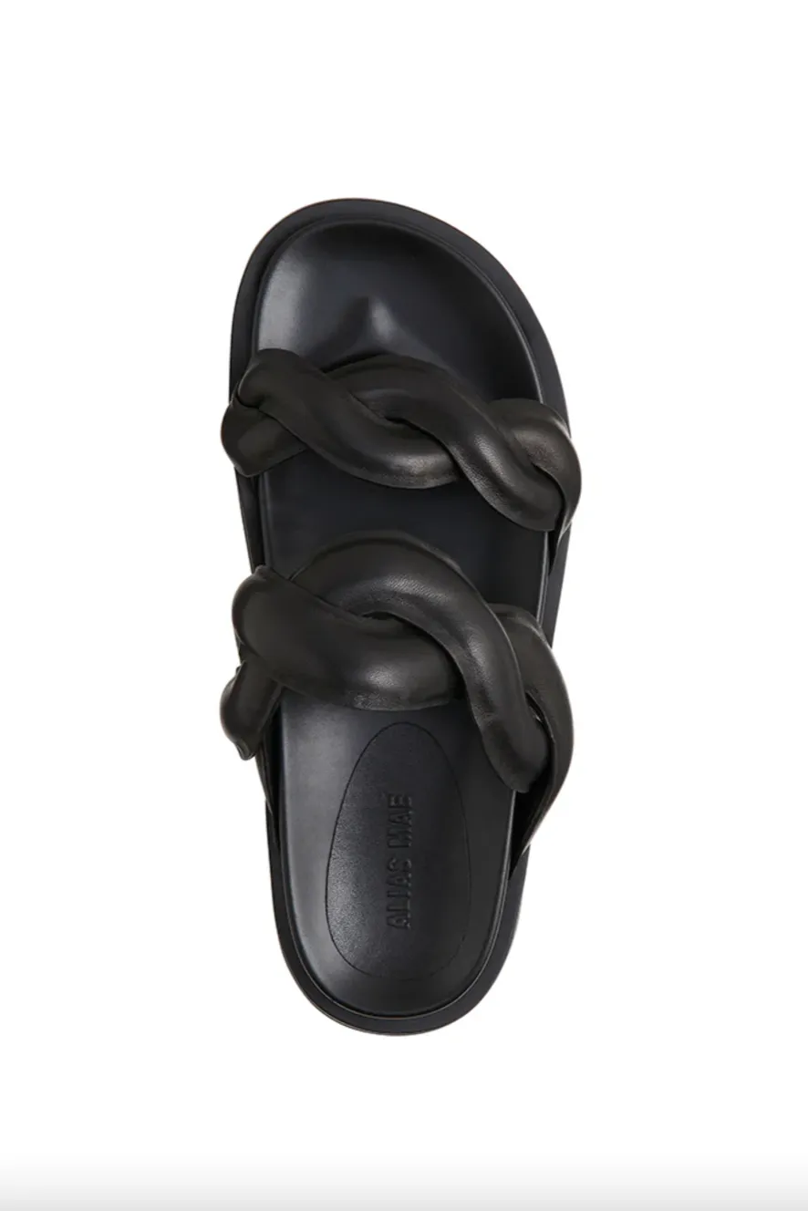 ALIAS MAE PANTONE  - BLACK LEATHER