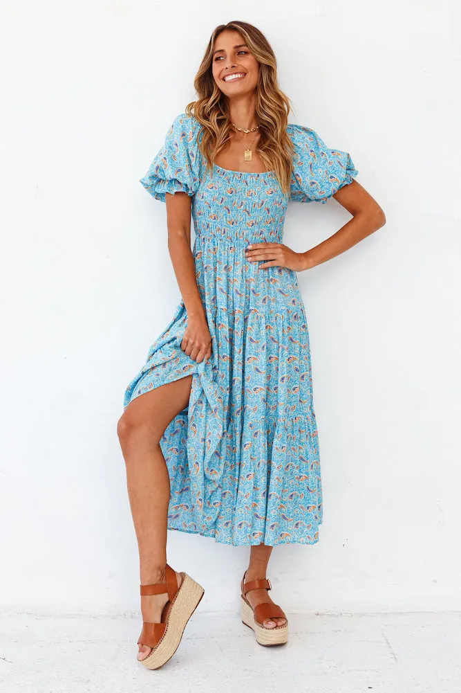 Aquamarine Midi Dress
