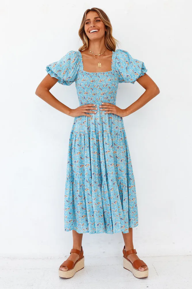 Aquamarine Midi Dress