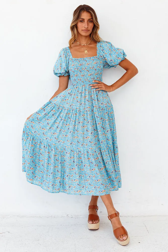 Aquamarine Midi Dress