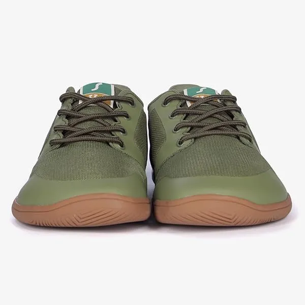 Barefoot Men Shoes - Minimalist Design, Lightweight, Flexible Sole, Breathable Mesh Vamp (Black, Olive Green, White)