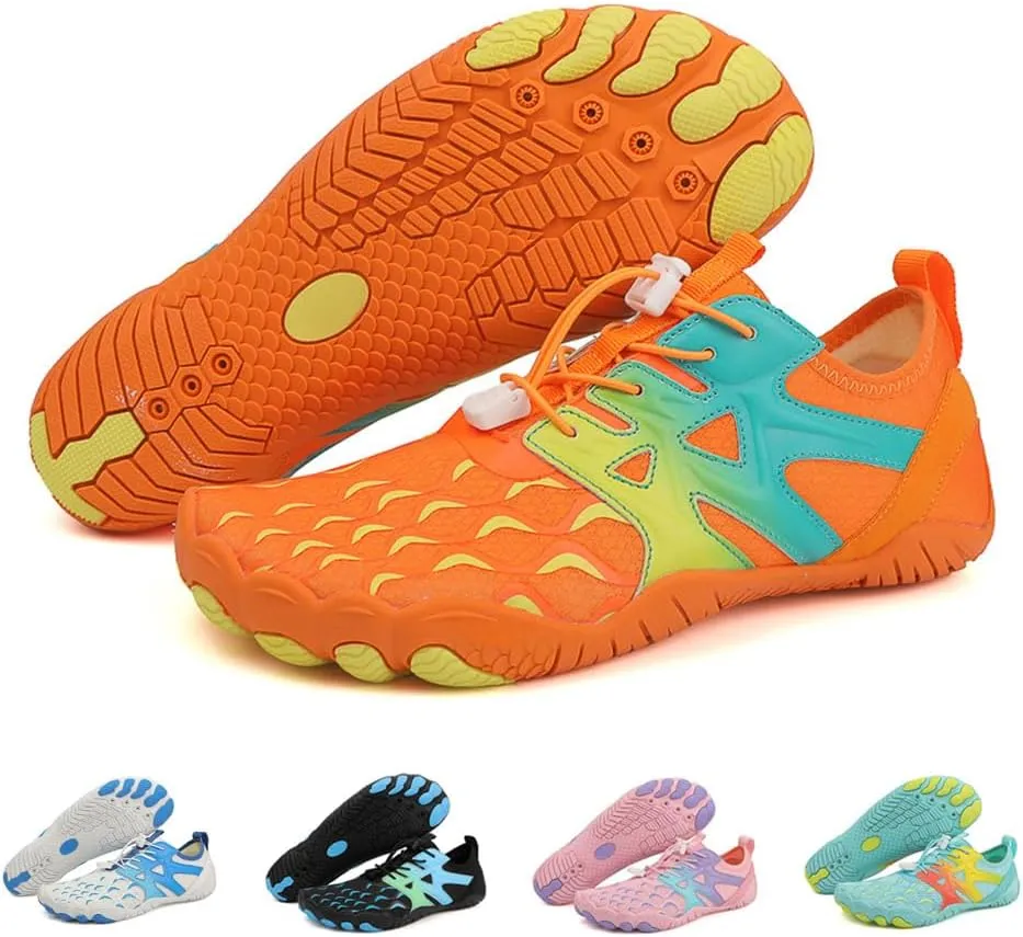 Barefoot Shoes Women Men, Outdoor Waterproof Hike Footwear Running Healthy & Non-Slip Arch Support Flexible Shoes