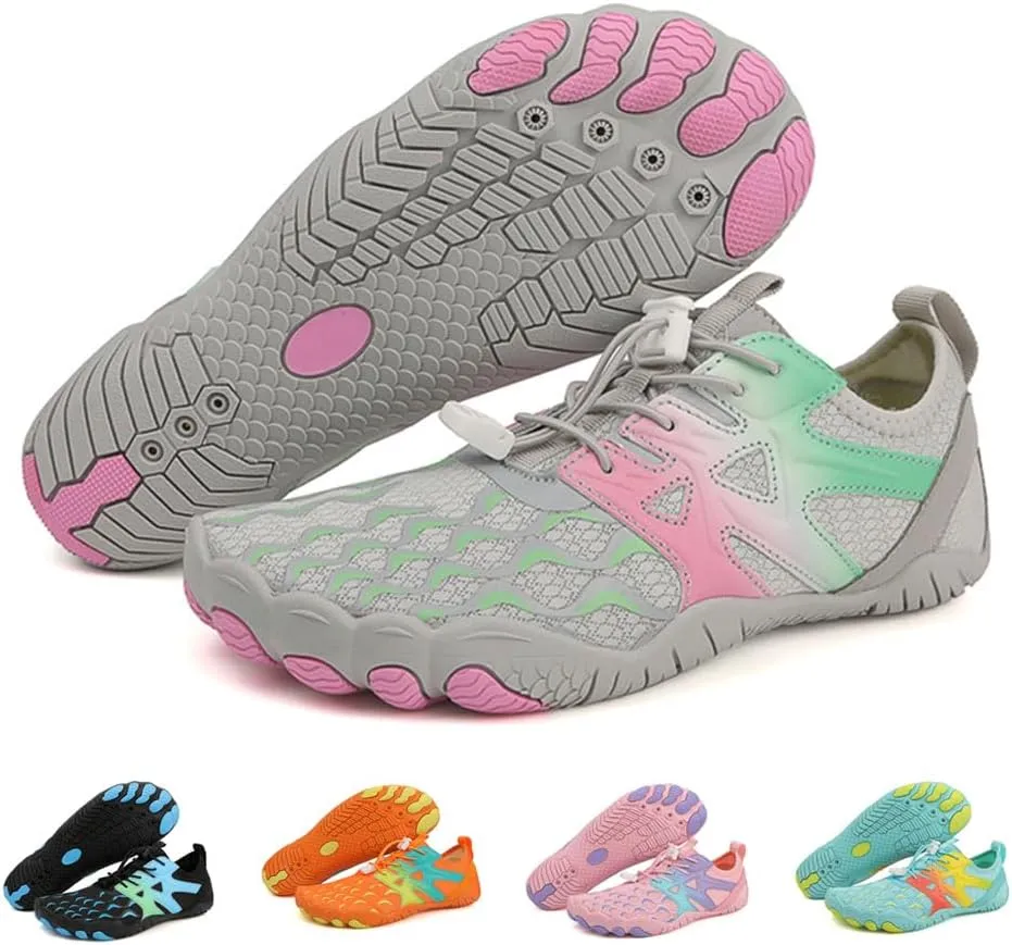 Barefoot Shoes Women Men, Outdoor Waterproof Hike Footwear Running Healthy & Non-Slip Arch Support Flexible Shoes