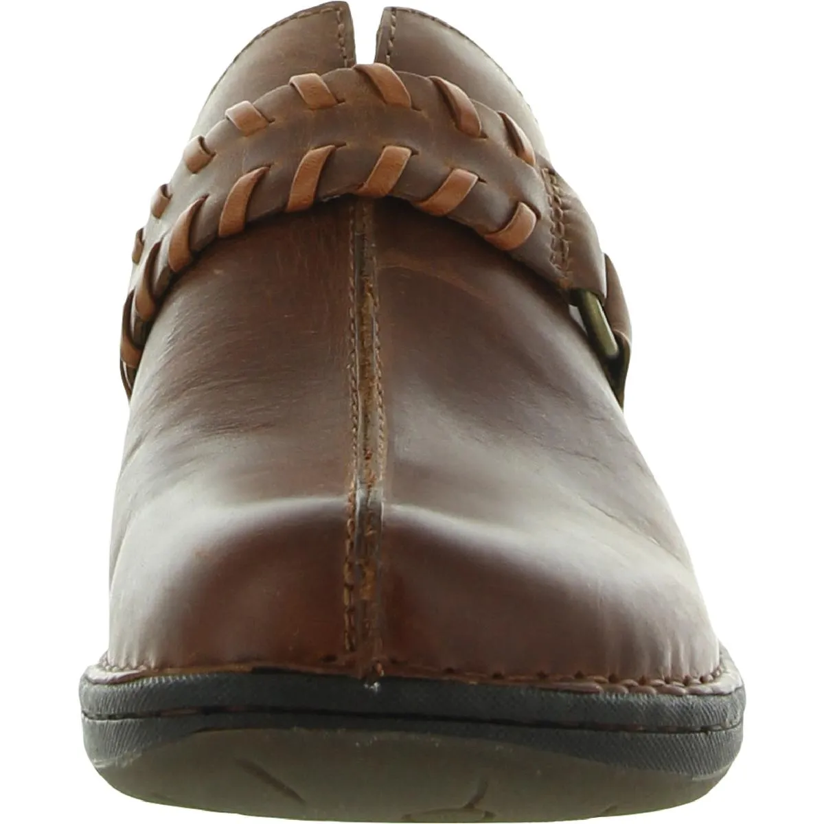Born Womens Talquin Leather Slip On Clogs