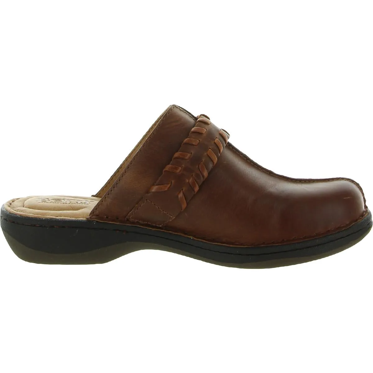 Born Womens Talquin Leather Slip On Clogs