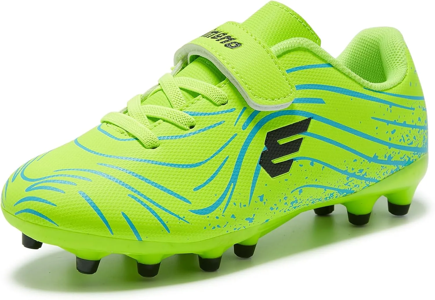Boys and Girls Soccer Cleats Youth Firm Ground Athletic Outdoor Training Football Shoes for Little and Big Kids
