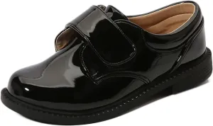 Boys Girls Dress Shoes Toddler Kids Flats School Uniform Formal Shoes Casual Leather Oxfords for Party,Wedding,Church
