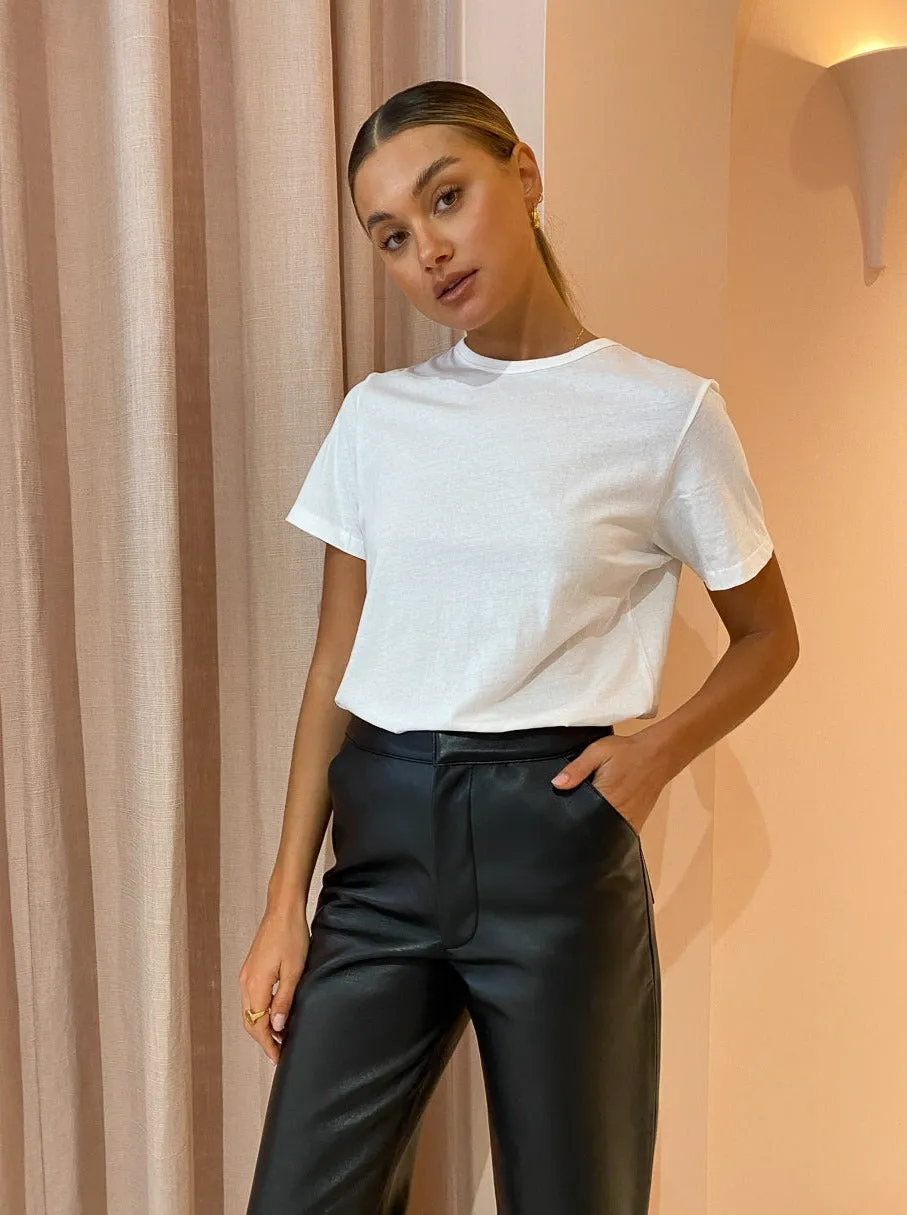 Camilla and Marc Darcy Tee in Soft White