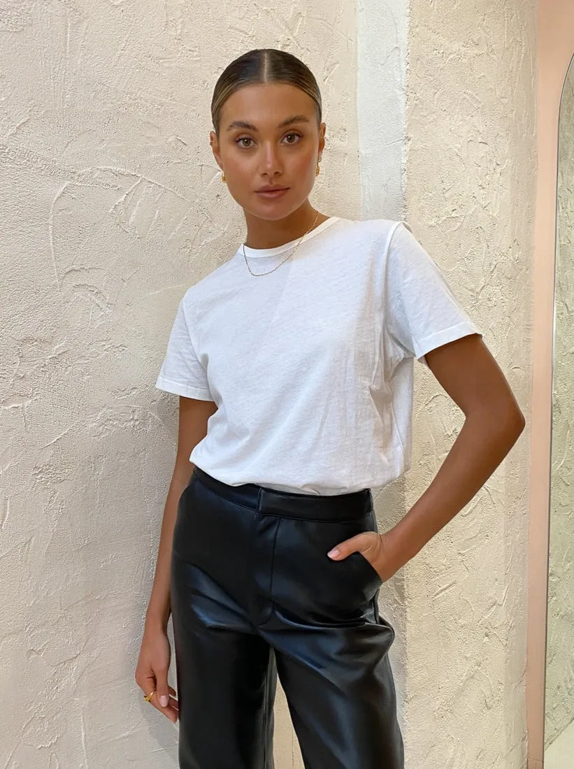 Camilla and Marc Darcy Tee in Soft White