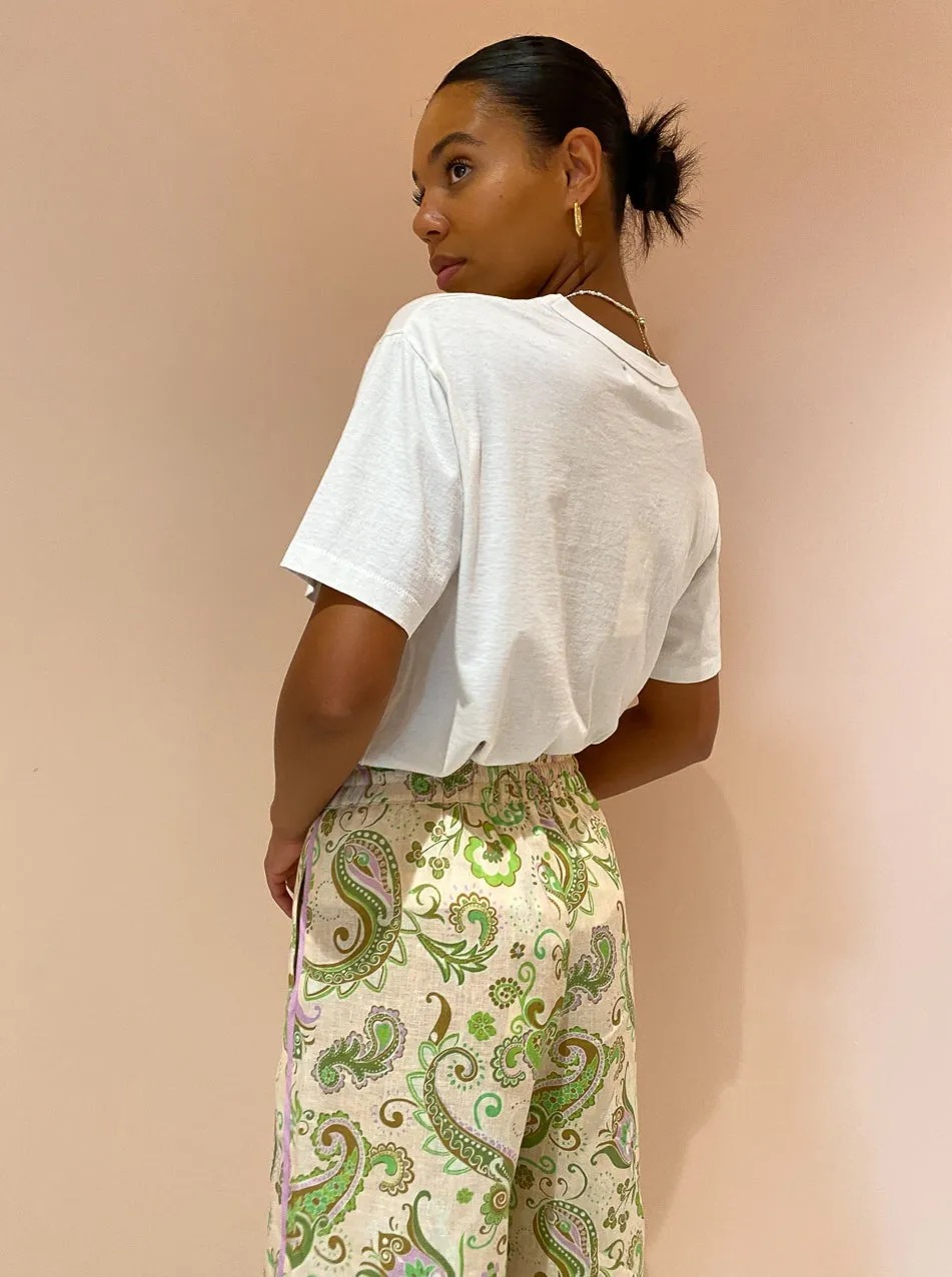 Camilla and Marc Darcy Tee in Soft White