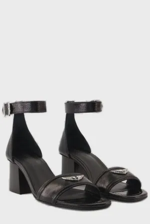 Caprese Wings Sandal Black