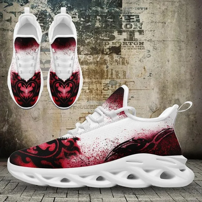 Casual Skull Road Running Shoes for Men Women Breathable Cushion Sports Walking Sneaker Gym Jogging Training Footwear