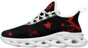 Casual Skull Road Running Shoes for Men Women Breathable Cushion Sports Walking Sneaker Gym Jogging Training Footwear