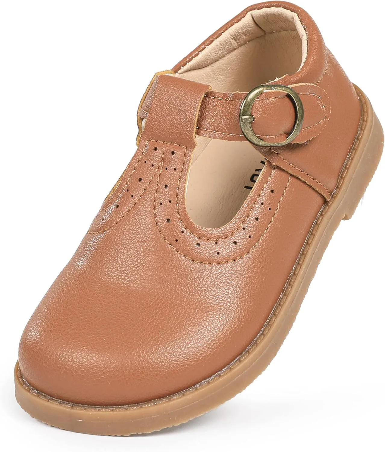 CIOR Toddler Little Girls Mary Jane Dress Shoes School Party Princess Dress Shoes for Girls Flats