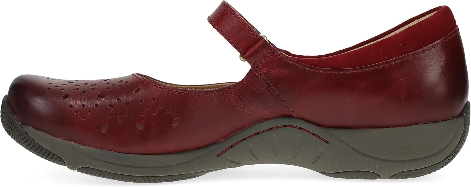 Dansko Stacy Mary Jane - Lightweight Support in a Versatile Style- Slip-Resistant Rubber Outsole Suitable for Dry, Wet, and Oily/Wet Surfaces