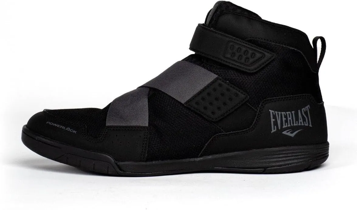 Everlast Powerlock X-Trainer Boxing Shoes | Black Size 7