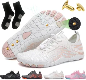 Grounding Shoes with Copper Barefoot Shoes Women Men, Outdoor Waterproof Hike Healthy Non-Slip Flexible