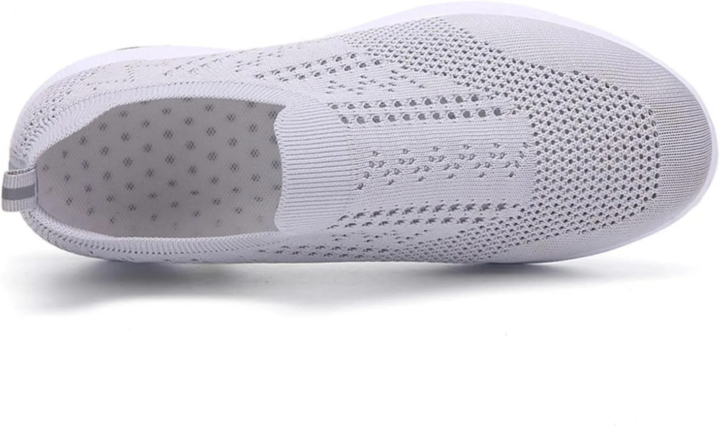 Hbeylia Walking Running Tennis Hiking Shoes for Women Men Fashion Slip On Sneakers Lightweight Comfortable Mesh Breathable Non Slip Athletic Workout Gym Sneakers Couples Work Nurse Shoes