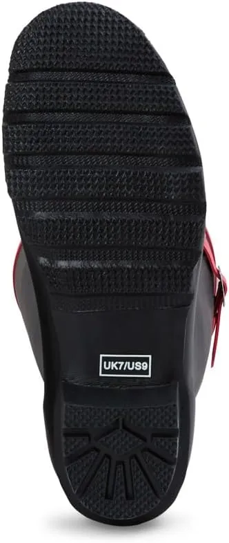 Jileon Wide Fit Womens Rain Boots - Fit up to 18 Calves - Unique Design For Wide Feet, Ankles & Calves