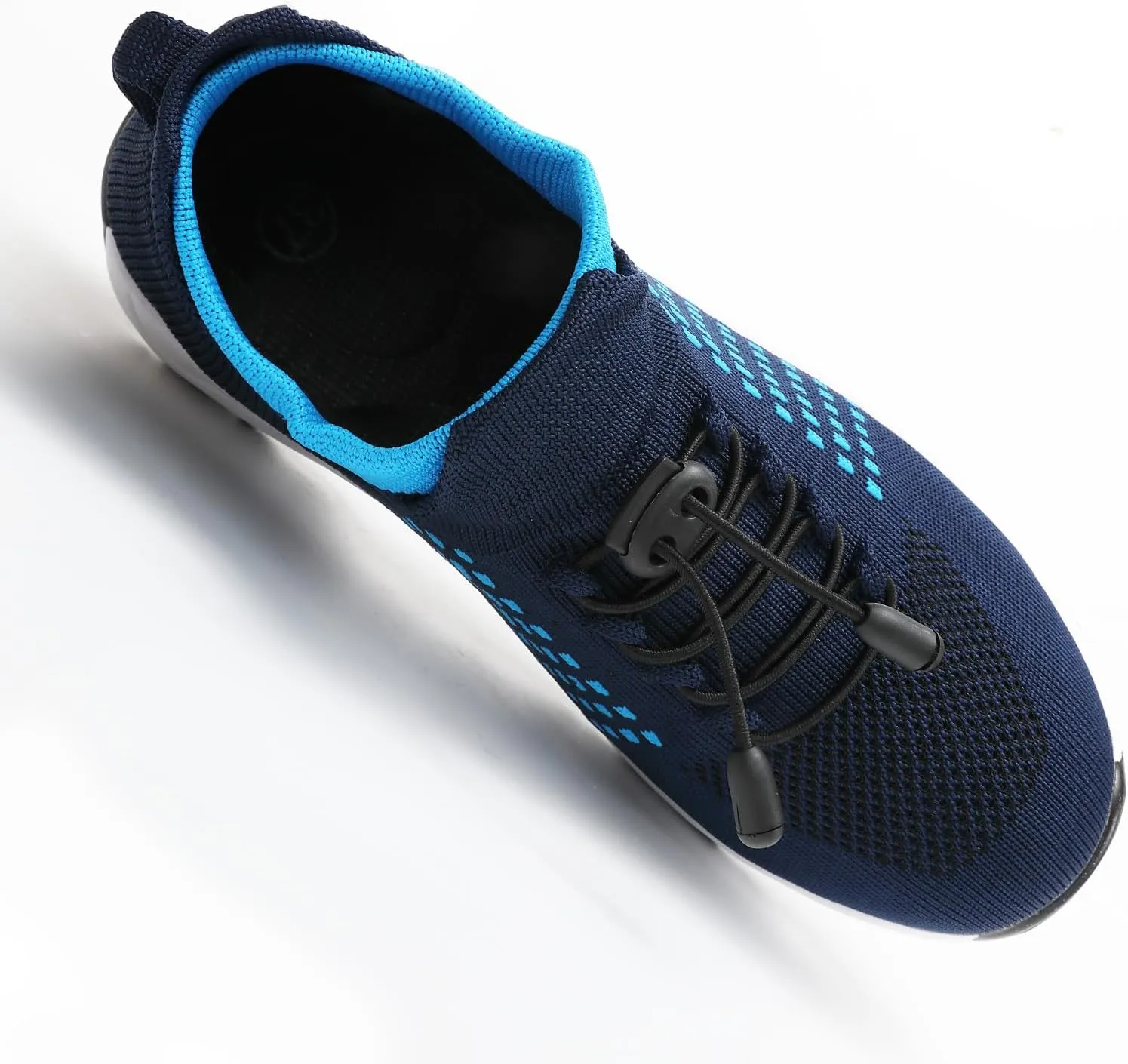 Kubbon Women Footwear Non Slip Slip on Sock Sneakers Arch Support Walking Shoes Lightweight Mesh Sneakers Antiskid Wedge Running Footwear for Plantar Fasciitis