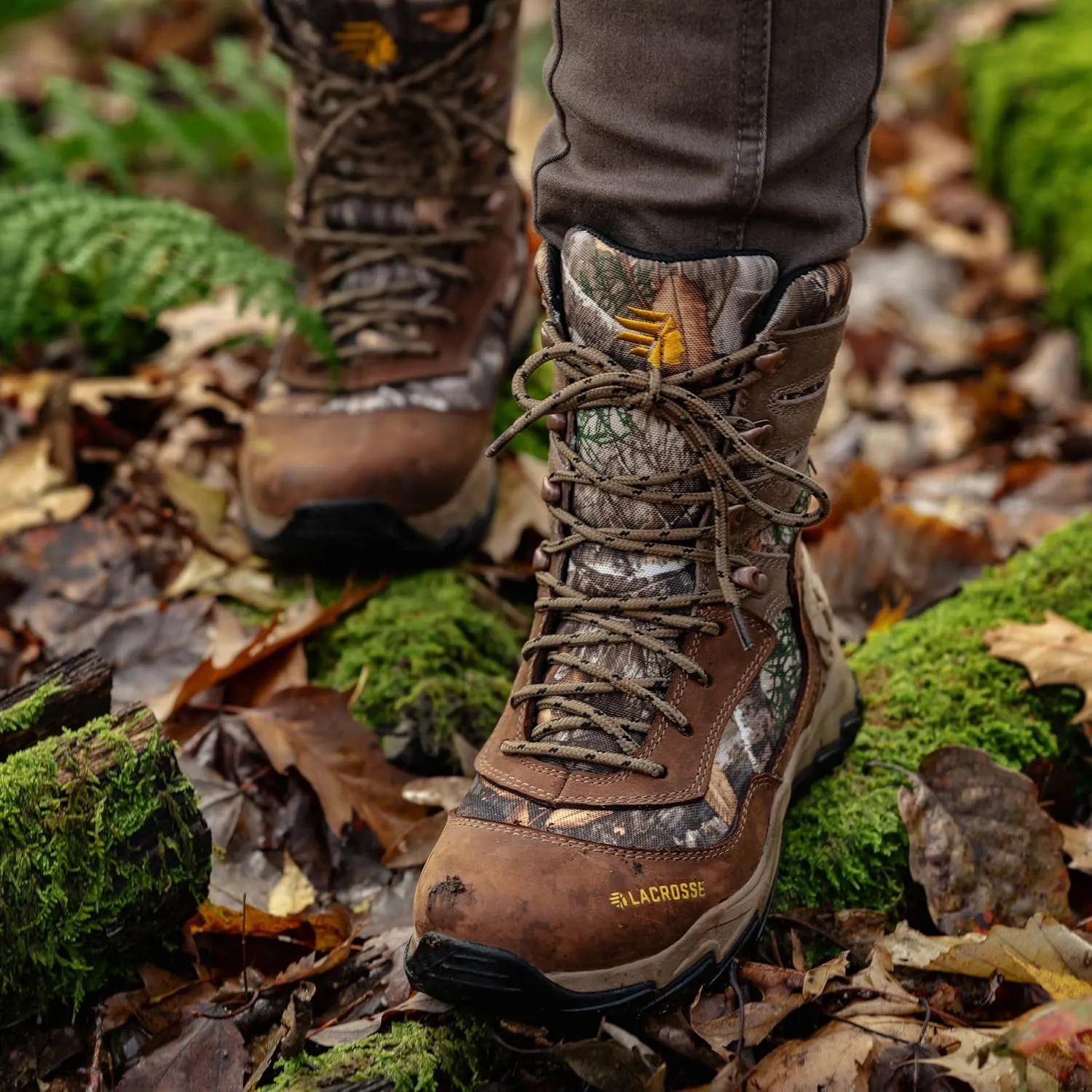 LaCrosse Womens Windrose 8 Waterproof Hunting Boots with Warming Insulation, Supportive EVA Midsole, and Genuine Leather