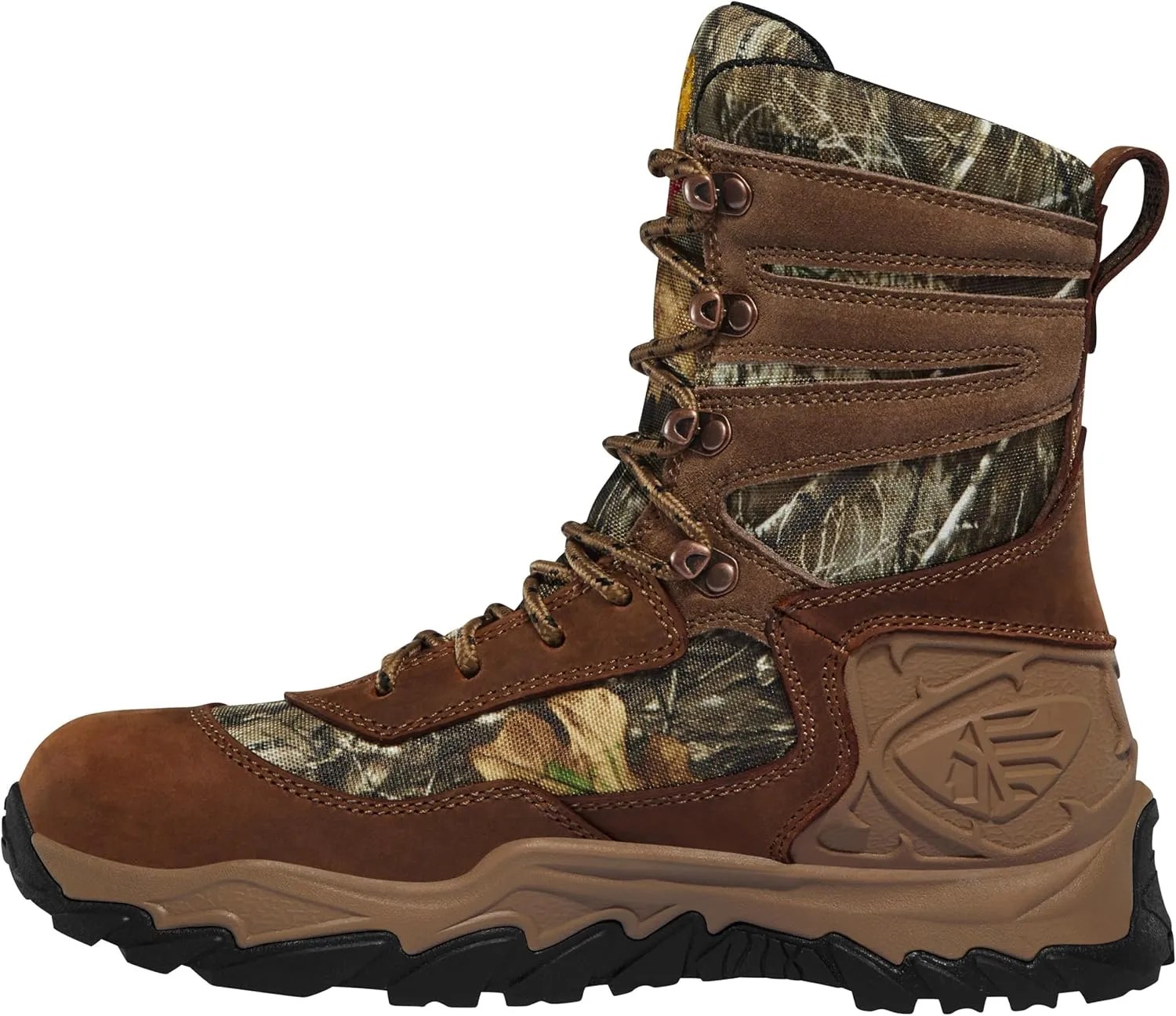 LaCrosse Womens Windrose 8 Waterproof Hunting Boots with Warming Insulation, Supportive EVA Midsole, and Genuine Leather