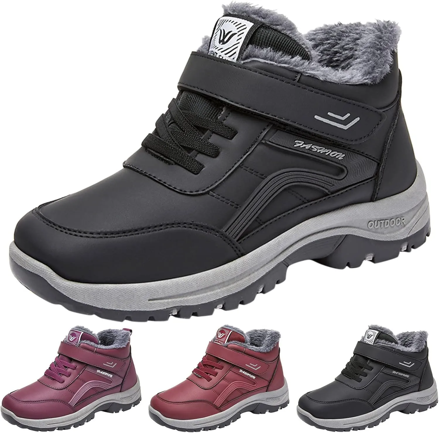 Men Work Boots Soft Toe Hiking Sneakers Shoes Slip On Women's Workout Shoes Winter Composite Safety Toe Waterproof Industrial Casual Hike Grounded Footwear