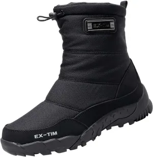 Men Work Boots Waterproof Hiking Sneakers Women's Slip On Warm Women Safety Shoes Non-Slip Outdoor Booties Waterproof Breathable Lightweight Hike Grounded Footwear