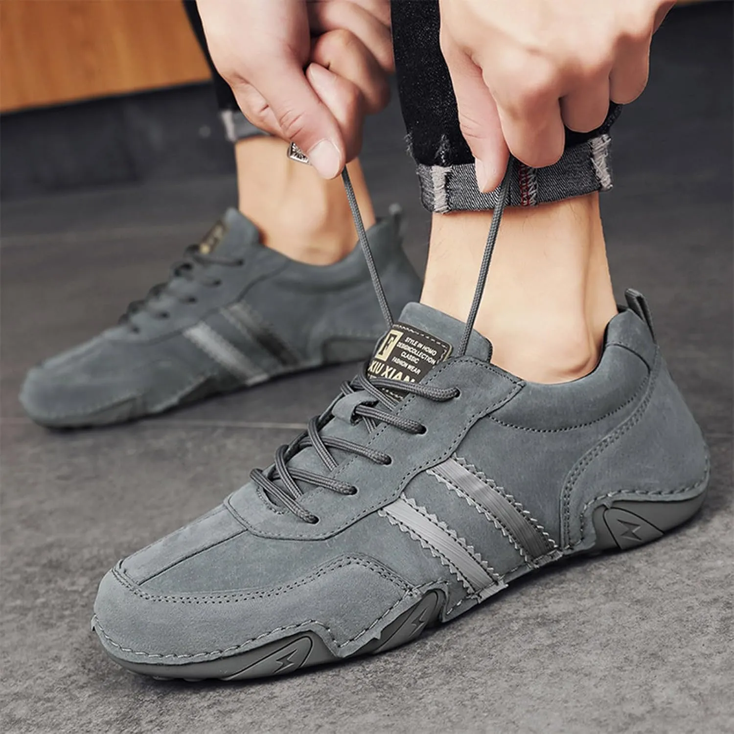 Men's Breathable Barefoot Shoes Lightweight Sport Gym Jogging Walking Sneaker Outdoor Non Slip Jogging Sneakers