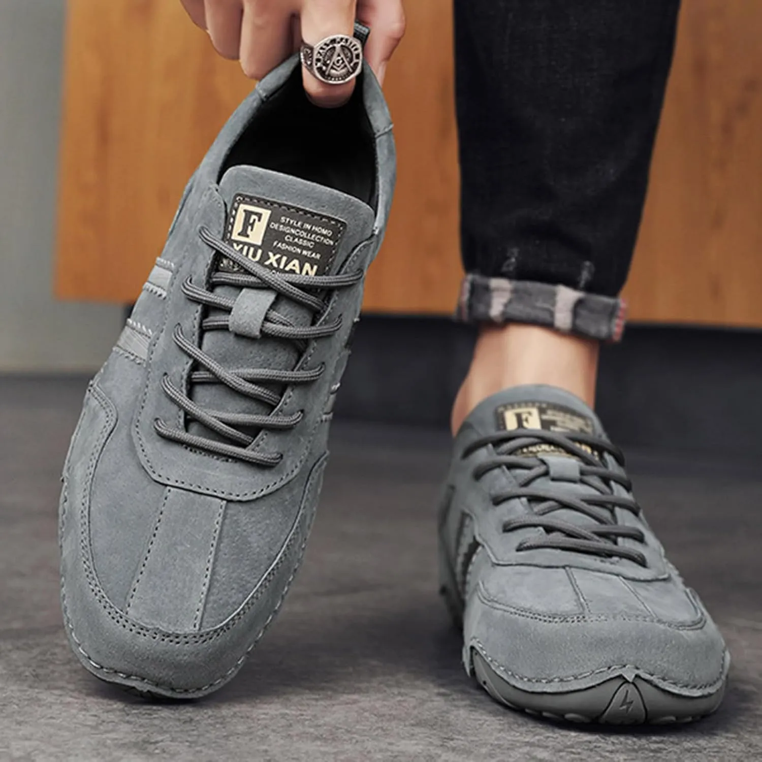 Men's Breathable Barefoot Shoes Lightweight Sport Gym Jogging Walking Sneaker Outdoor Non Slip Jogging Sneakers