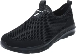 Mens Casual Athletic Shoes Fashion Summer Men Breathable Mesh Shallow Lace Up Casual Shoes Tennis Workout Gym Sports Shoes
