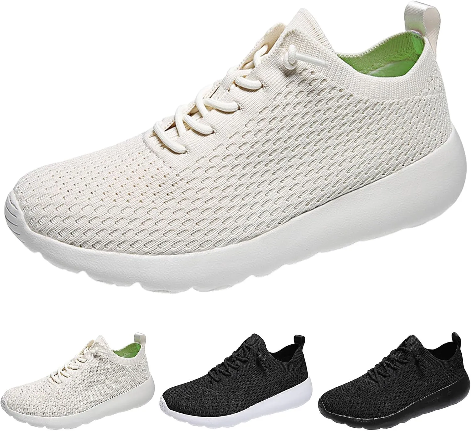 Men's Fashion Slip On Sneakers Breathable Mesh Running Shoes Non Slip Soft Sole Casual Athletic Walking Shoes for Men Daily Walking Long Standing Outdoor Workout Summer