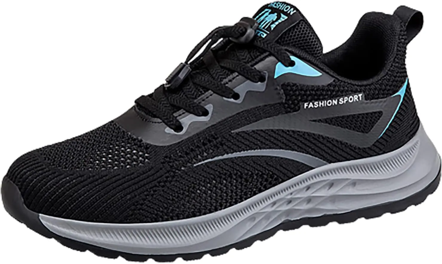 Men's Non Slip Running Shoes Ultra Light Breathable Casual Walking Shoes Fashion Sneakers Mesh Workout Sports Sneaker with Soft Sole Summer and Spring Hiking Footwear