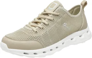 Men's Running Shoes Comfortable Lightweight Breathable Walking Shoes Mesh Workout Casual Sports Sneakers for Summer Daily Workout Long Standing Men