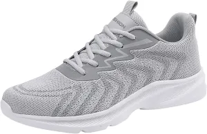 Men's Running Shoes Slip On Walking Shoes Non Slip Lightweight Workout Breathable Gym Sneakers Fashion Mesh Sneakers for Men Summer Spring Workout