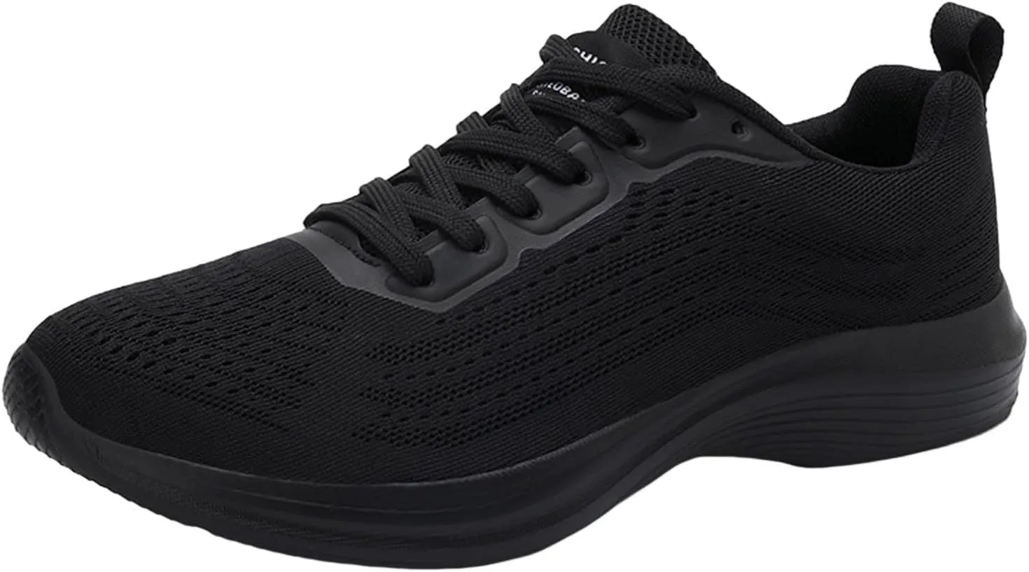 Mens Walking Shoes Sports Tennis Sneakers Lace Up Non Slip Running Shoes Lightweight Workout Footwear Breathable Mesh Fashion Sneaker with Arch Support for Men Gym Outdoor
