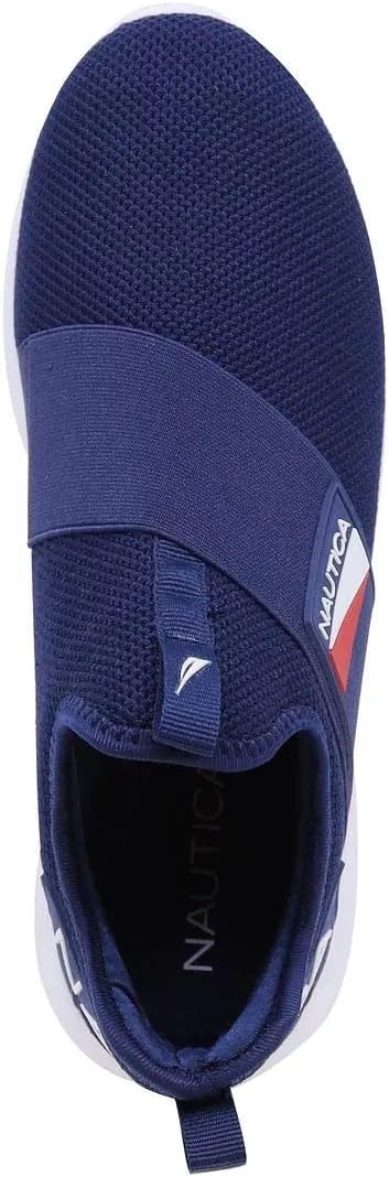 Nautica Men's Slip-On Sneakers  Casual Fashion Shoes for Walking, in Medium & Wide Widths