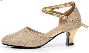 oiangi Pump Shoes for Women 2023 Fashion Latin Dance Shoes Ladies Professional Ballroom Salsa Practice Performance Dance Shoes