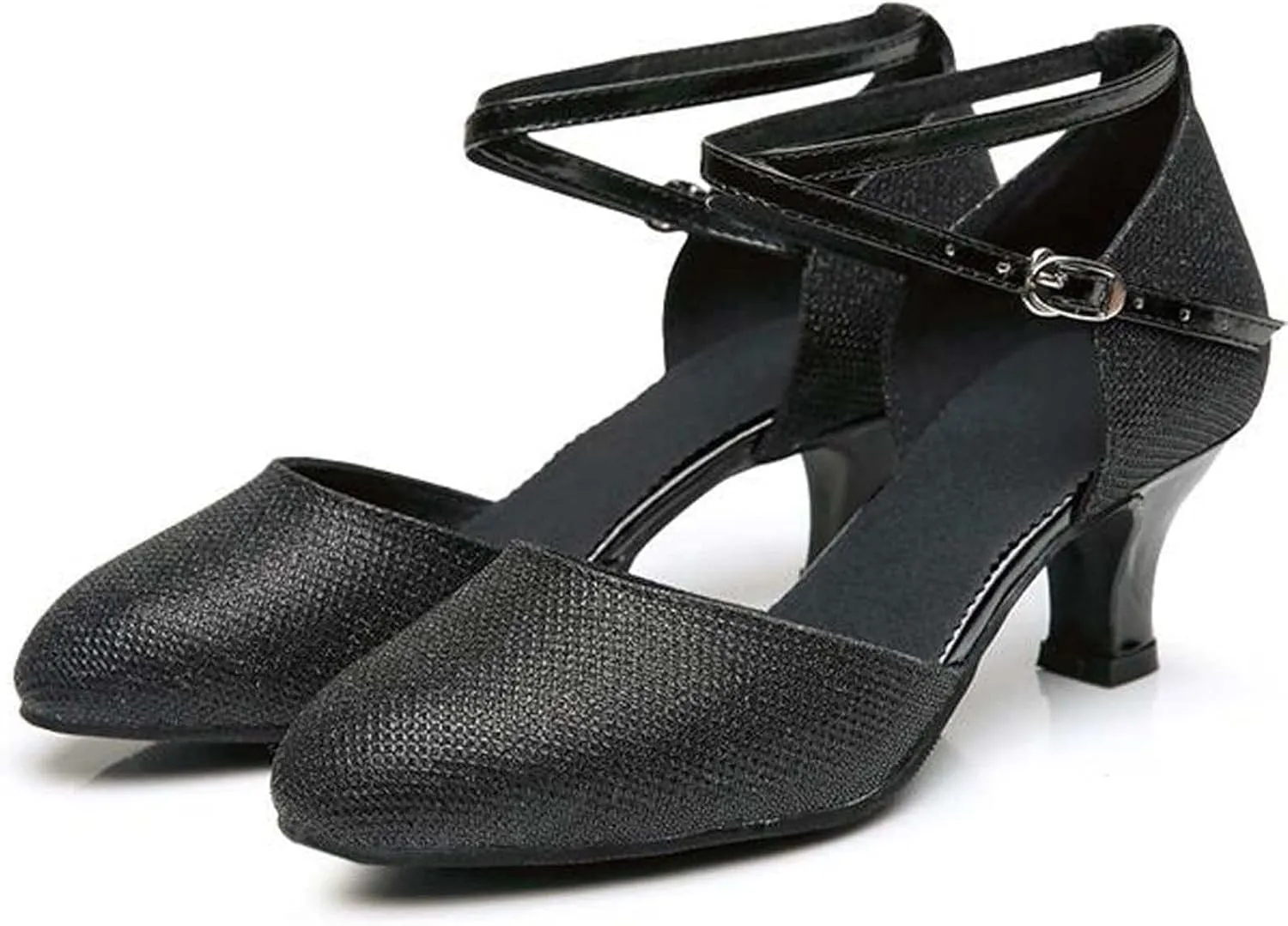oiangi Pump Shoes for Women 2023 Fashion Latin Dance Shoes Ladies Professional Ballroom Salsa Practice Performance Dance Shoes