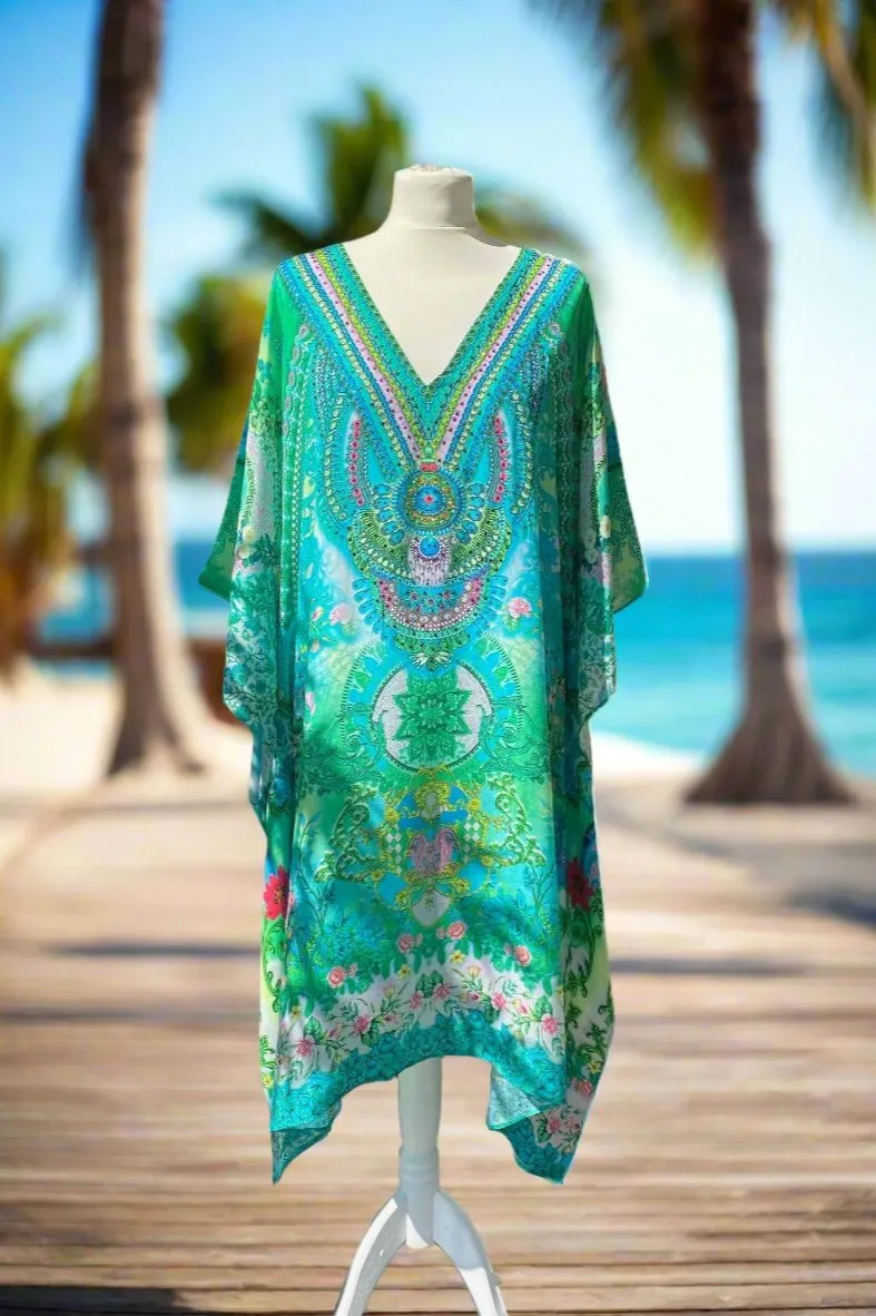 RIVIERA MINT KAFTAN