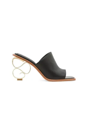 Rochelle Spiral Heel Black