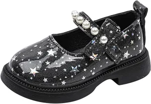 Sequins Rubber Sole Sandals For Girls Kids ow Heel Bow Crb Dress Shoes Toddler Summer Casual Glitter Trendy Shoes