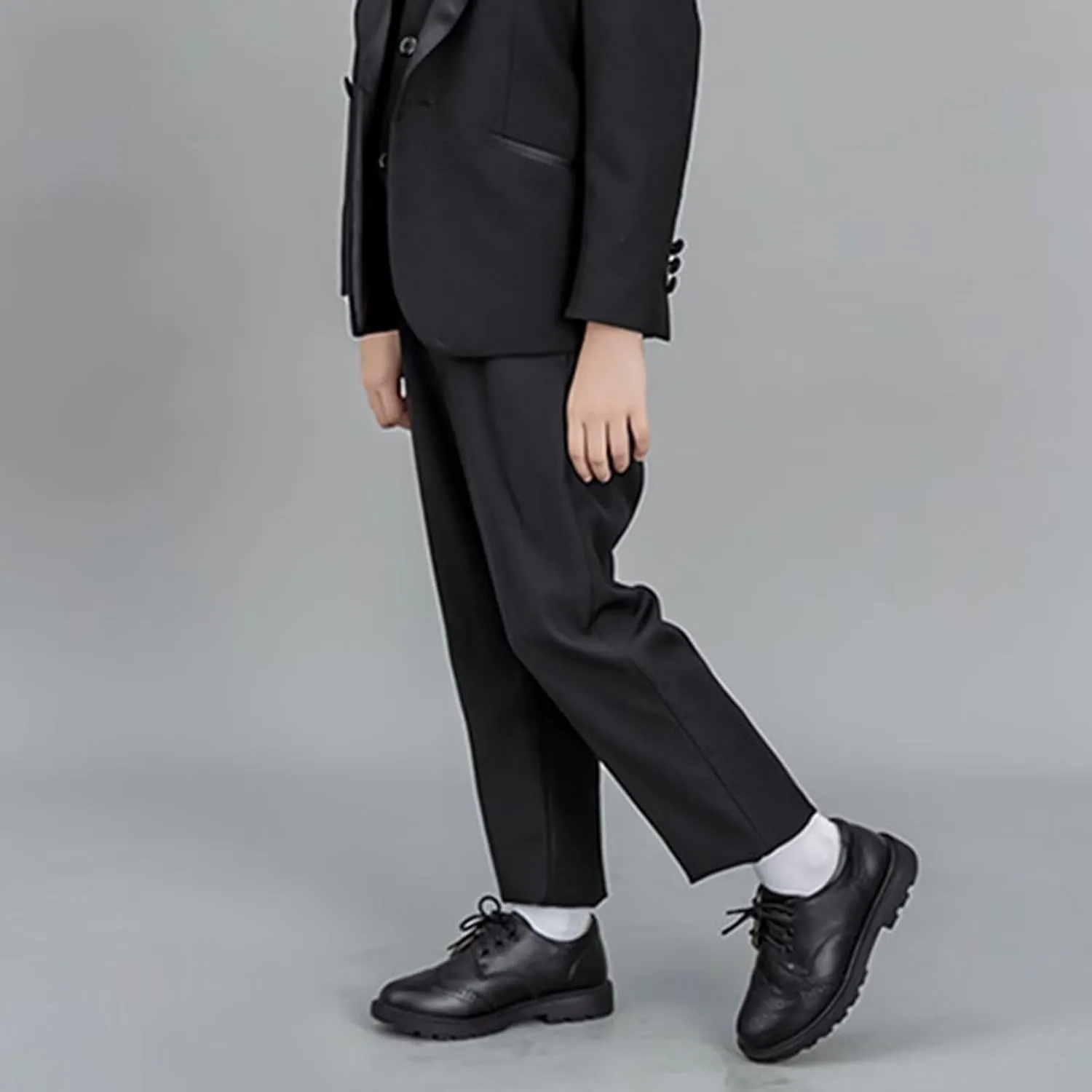Toddler Boys Girls Dress Shoes Oxford Wedding Church Formal Shoes Leather School Uniform Loafer Flats
