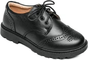 Toddler Boys Girls Dress Shoes Oxford Wedding Church Formal Shoes Leather School Uniform Loafer Flats