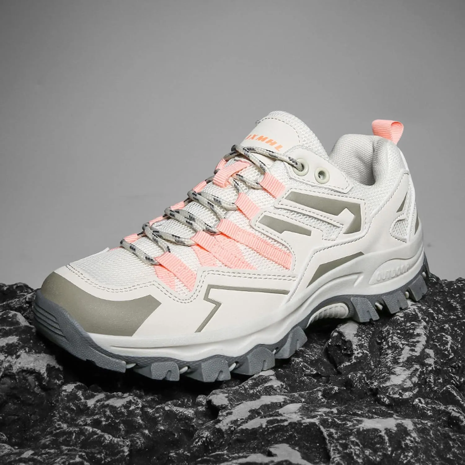 Women Fashion Sneakers Business Casual Shoes Women Sneakers Fashion Summer New Pattern Comfortable Thick Sole Lace Up Non Slip Couple Mountaineering Shoes Espadrilles Workout Gym Outdoor Shoes