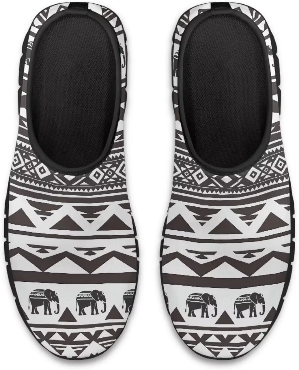 Women's Fashion Sneakers Slip On Walking Loafers Travel ShoesBlack Sole