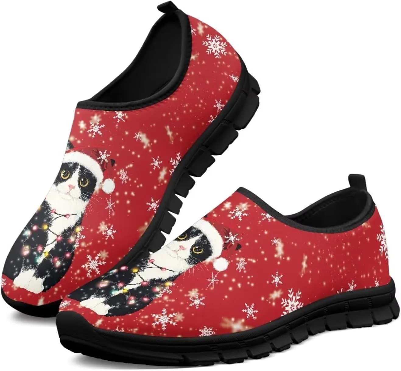 Womens Outdoor Cycling Canvas Shoes Low Top Fashion Sneakers Slip on Walking ShoeBlack Sole